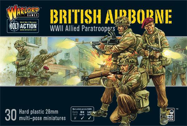 Bolt Action British Airbone Allied Paratroopers