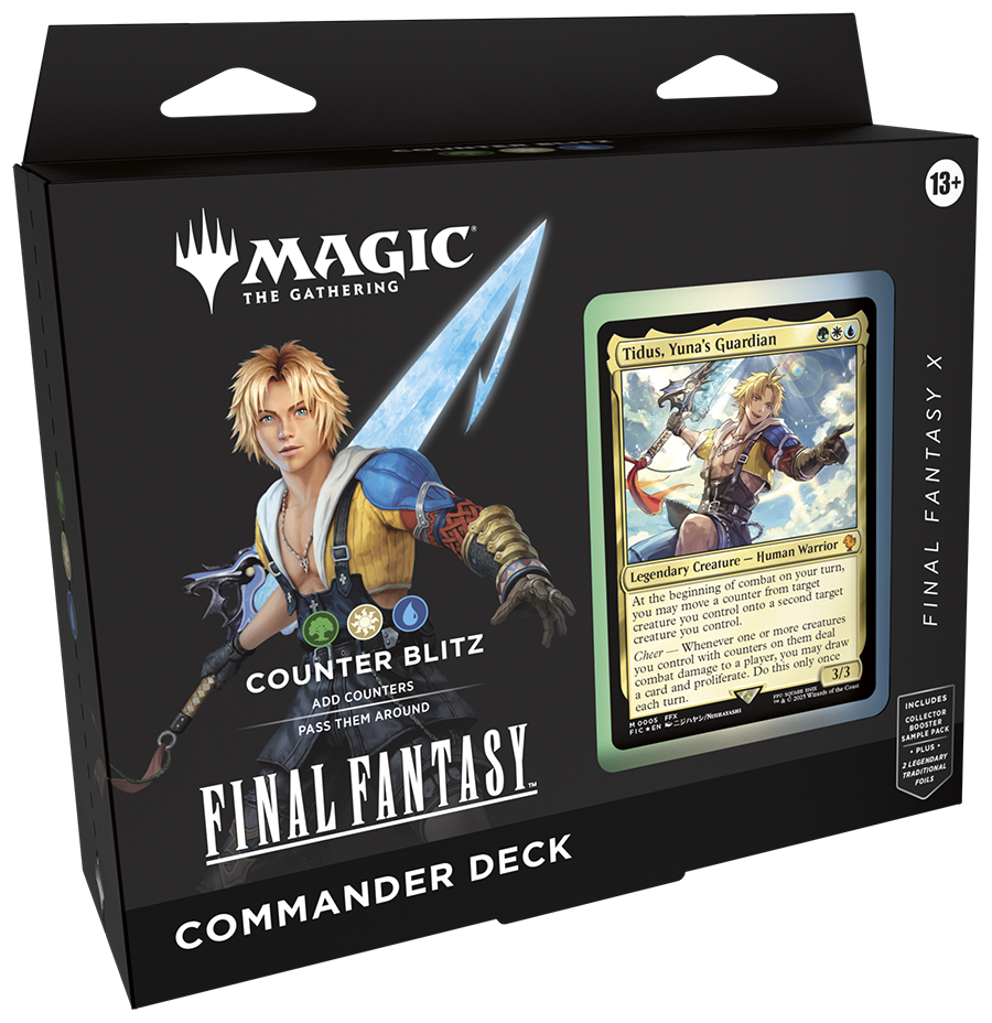 MTG - Pase de Contadores Final Fantasy Commander Deck - ES