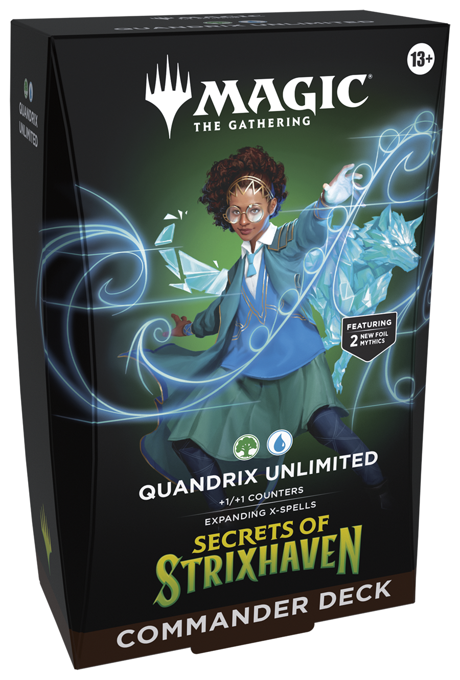 MTG - Quándrix Sin Límite Secretos de Strixhaven Commander Deck - ES