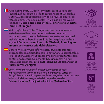 Story Cubes: Misterio