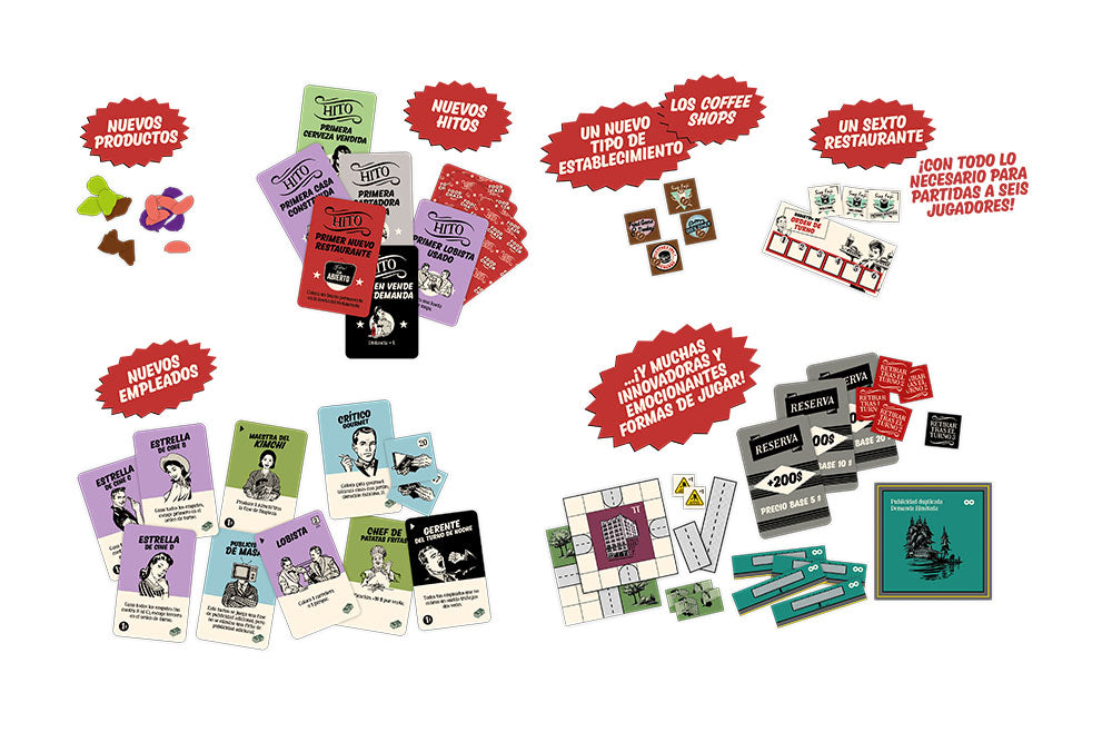Food Chain Magnate Expansion Ketchup (Español)
