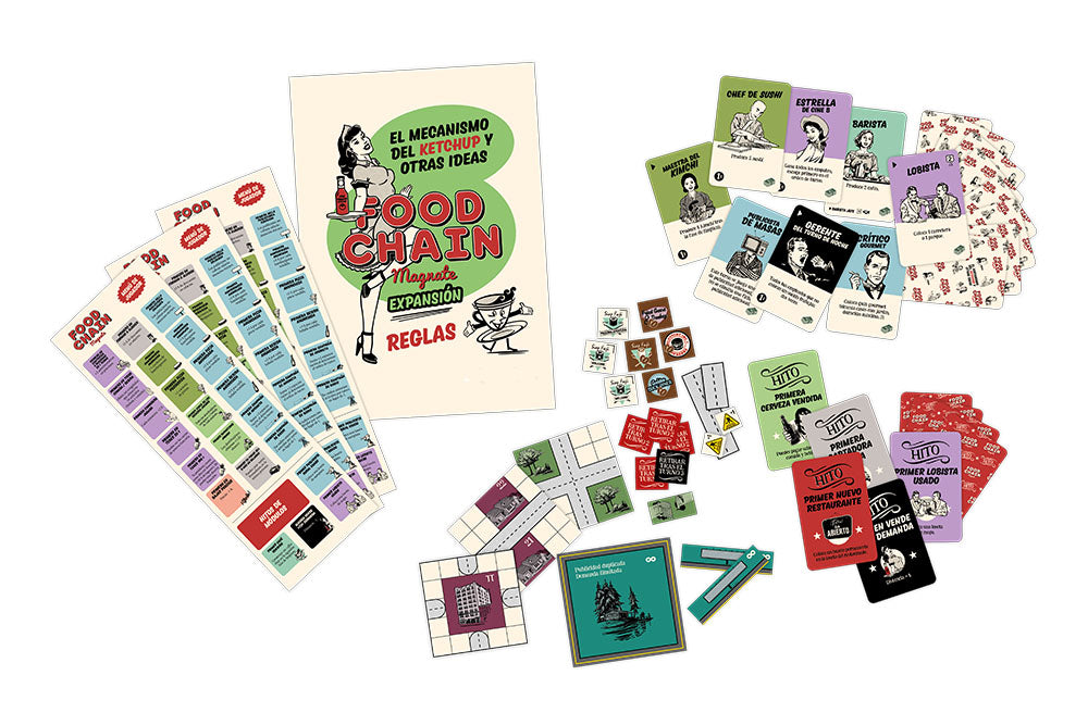 Food Chain Magnate Expansion Ketchup (Español)