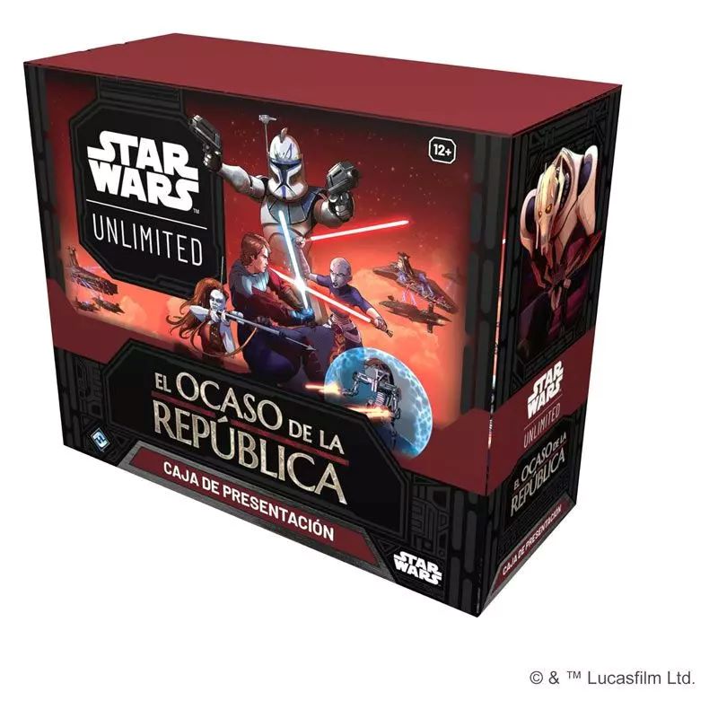 Star Wars Unlimited: El Ocaso de la República Caja de Presentación