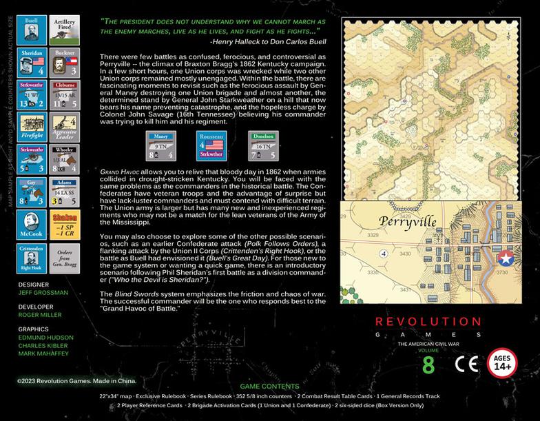 GRAND HAVOC: PERRYVILLE, 1862 BOXED EDITION