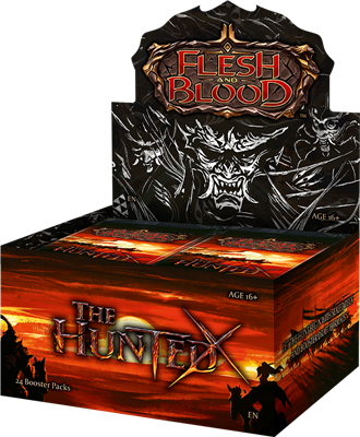 Flesh & Blood TCG - The Hunted Booster Display (24 Packs)