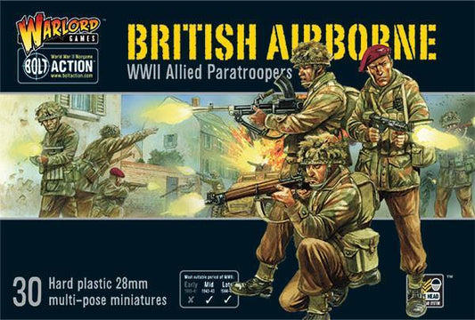 Bolt Action British Airbone Allied Paratroopers