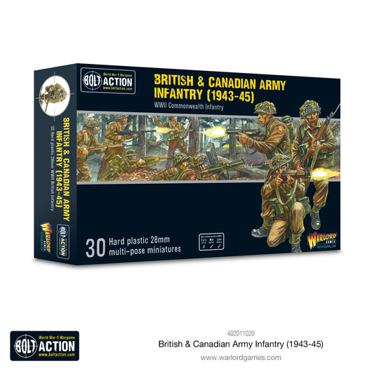 Bolt Action British & Canadian Army Infantry (1943-1945)