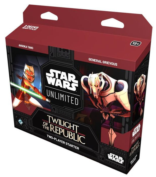 Star Wars Unlimited: Caja de inicio-Ahsoka Tano vs General Grievous