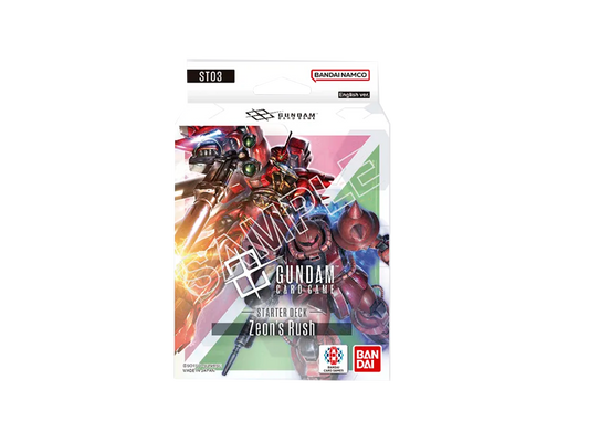 Gundam Card Game: ST-03 Zeon's Rush