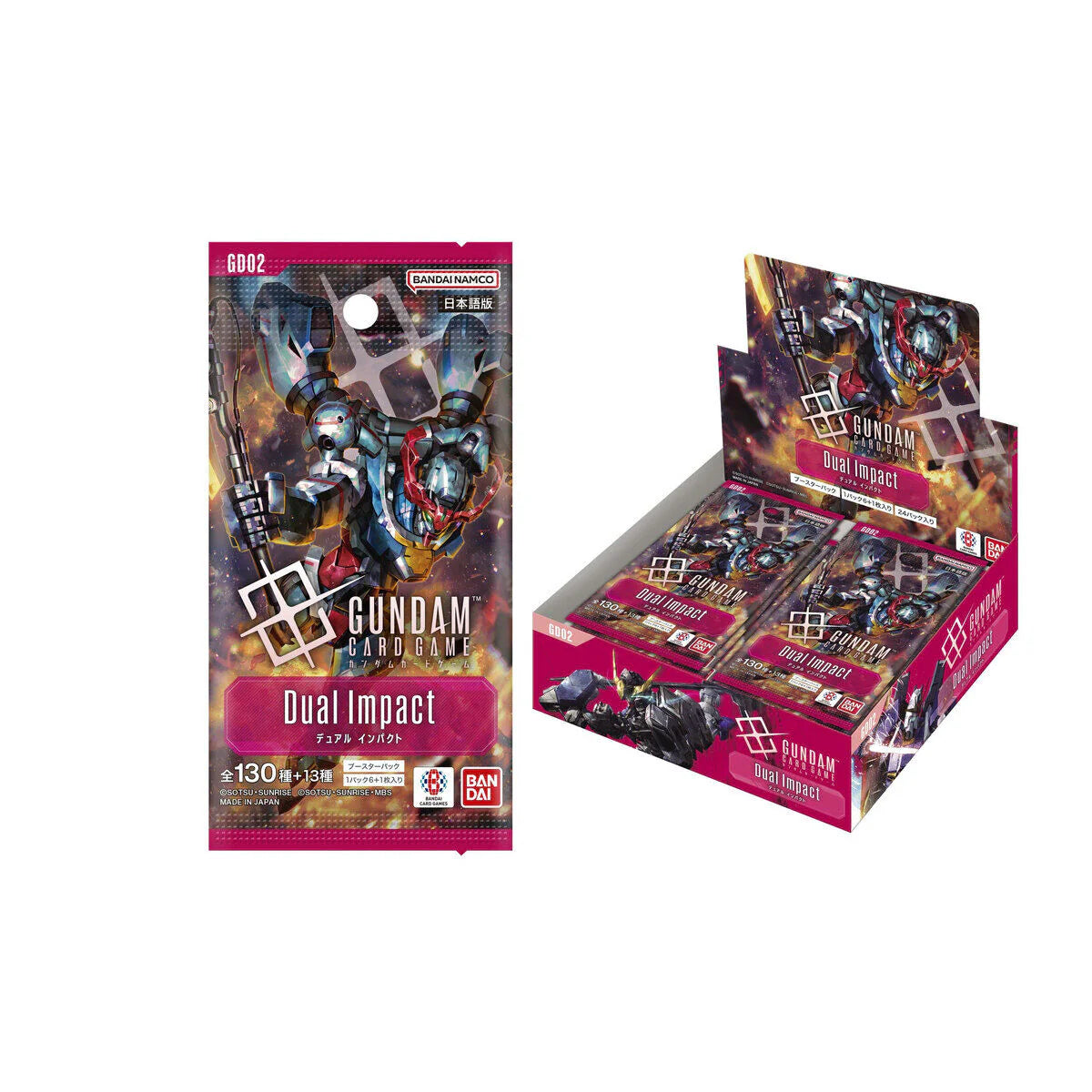 GD02 – Dual Impact – Booster Box – Gundam Card Game (INGLES)