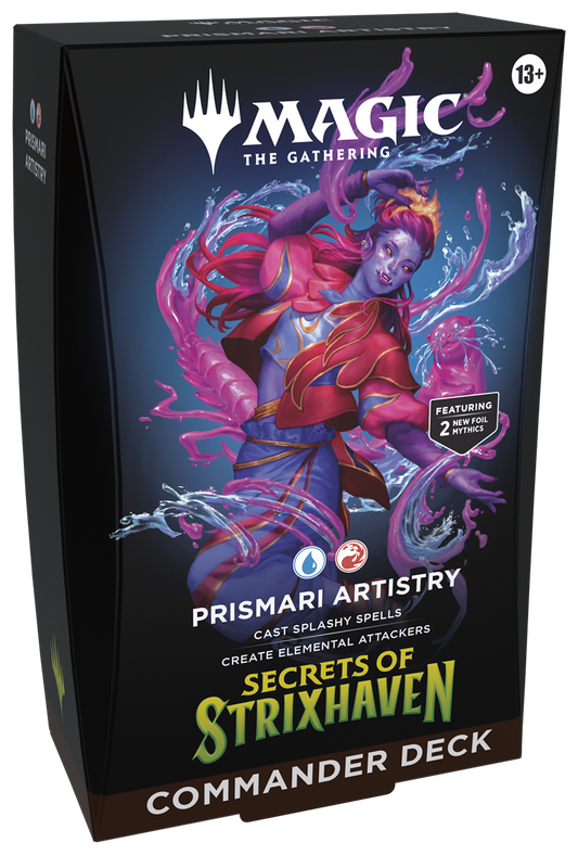 MTG - Arte de Prismari Secretos de Strixhaven Commander Deck - ES