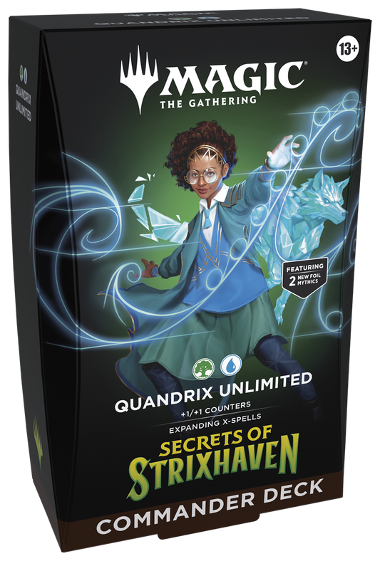 MTG - Quándrix Sin Límite Secretos de Strixhaven Commander Deck - ES