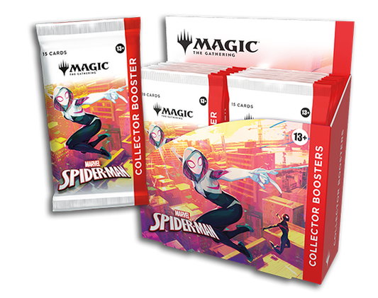 Magic: The Gathering Marvel's Spiderman Collection Booster Display