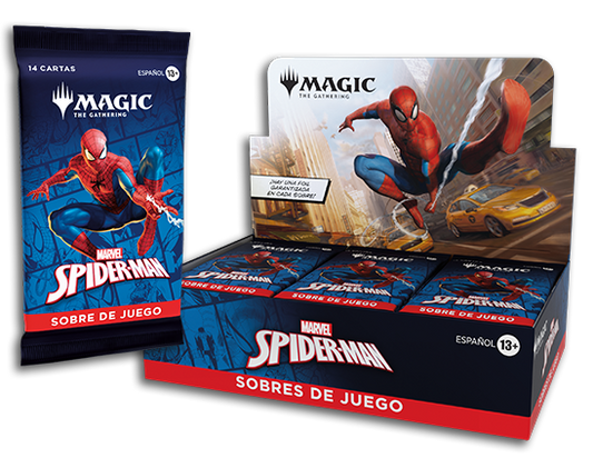 Magic: The Gathering Marvel's Spiderman Play Booster Display (30 sobres)