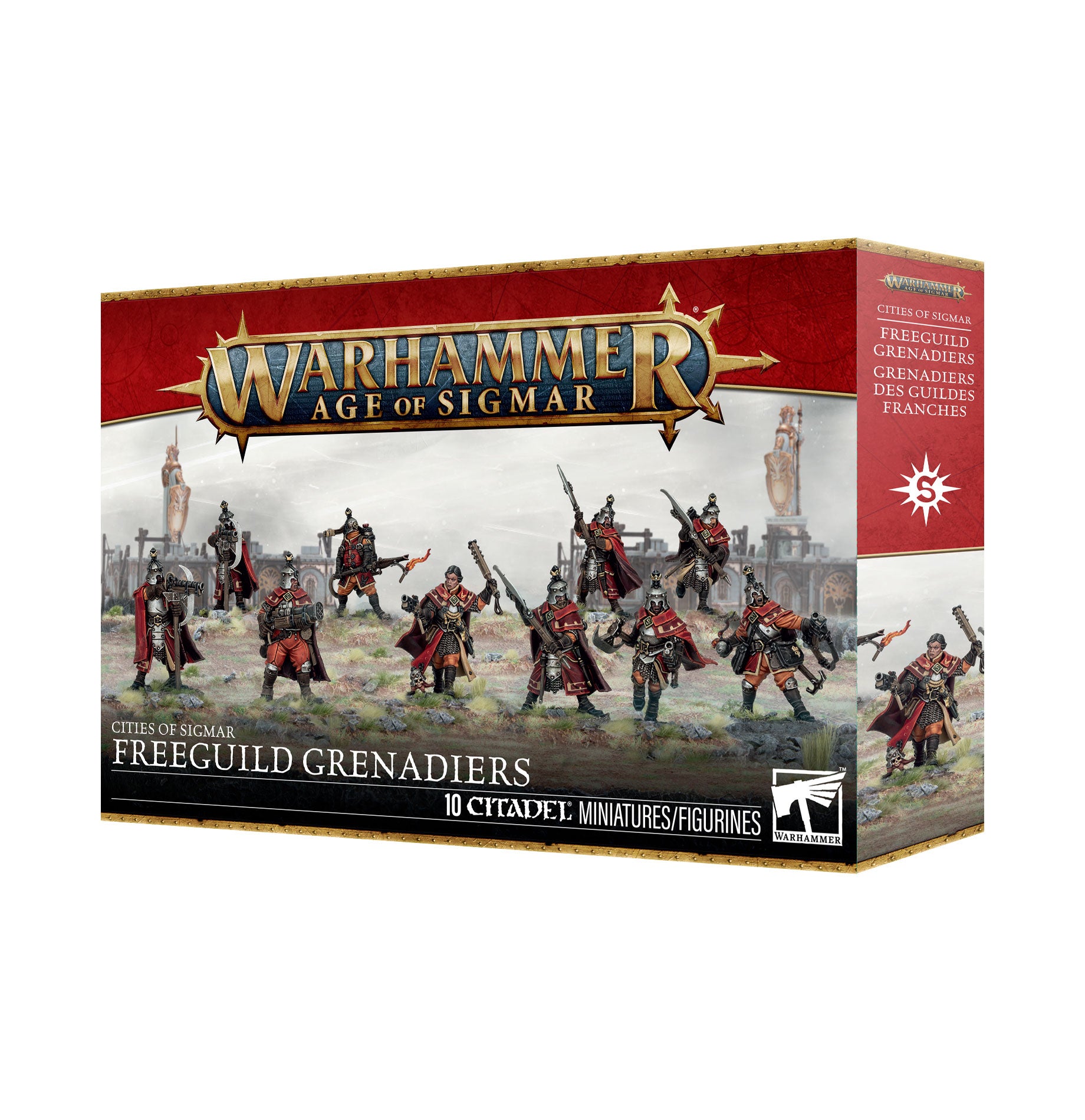 Warhammer Age of Sigmar Cities of Sigmar Freeguild Grenadiers