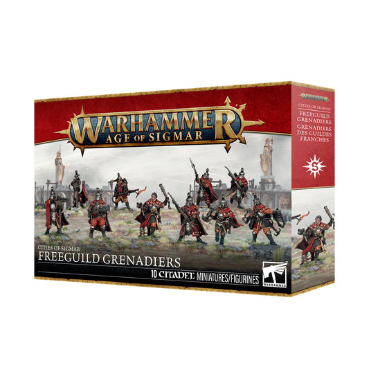 Warhammer Age of Sigmar Cities of Sigmar Freeguild Grenadiers