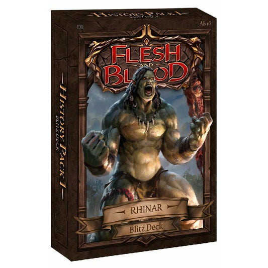 Flesh and Blood: Rhinar blitz deck (HP1)