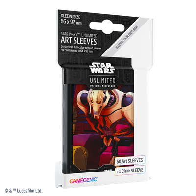 Star Wars Unlimited: fundas Art Sleeves Grievus