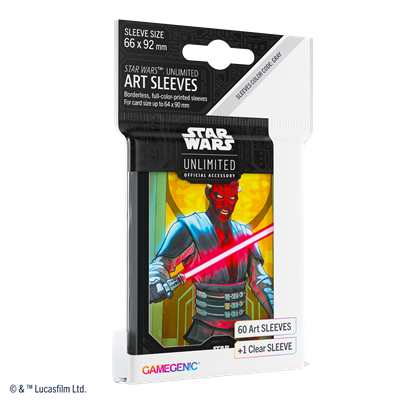 Star Wars Unlimited: fundas Art Sleeves Darth Maul