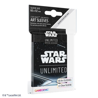 Star Wars Unlimited: fundas Art Sleeves Negras