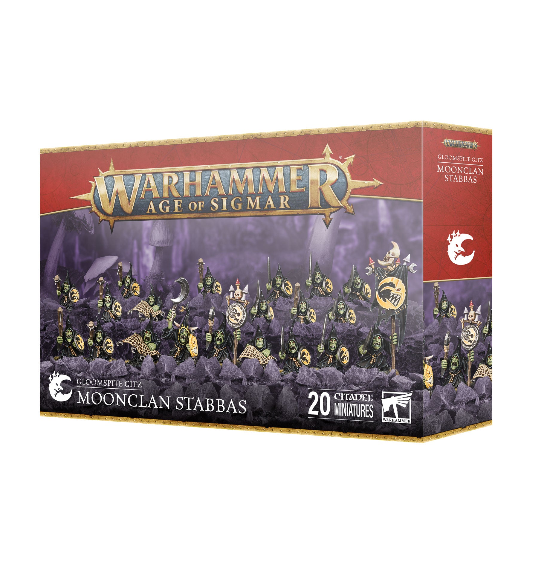Warhammer Age of Sigmar Gloomspite Gitz Moonclan Stabbas