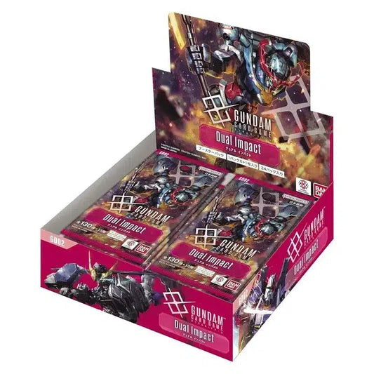 Gundam Card Game Booster Display Dual Impact
