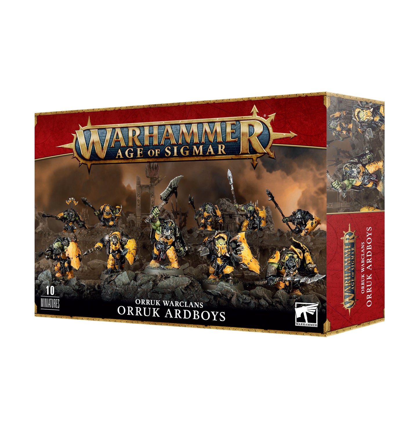 Warhammer Age of Sigmar Orruk Warclans Orruk Ardboyz