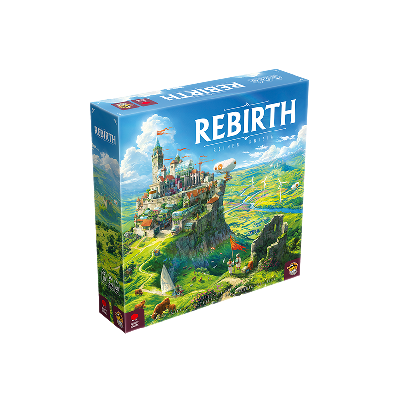 Rebirth juego de mesa - portada