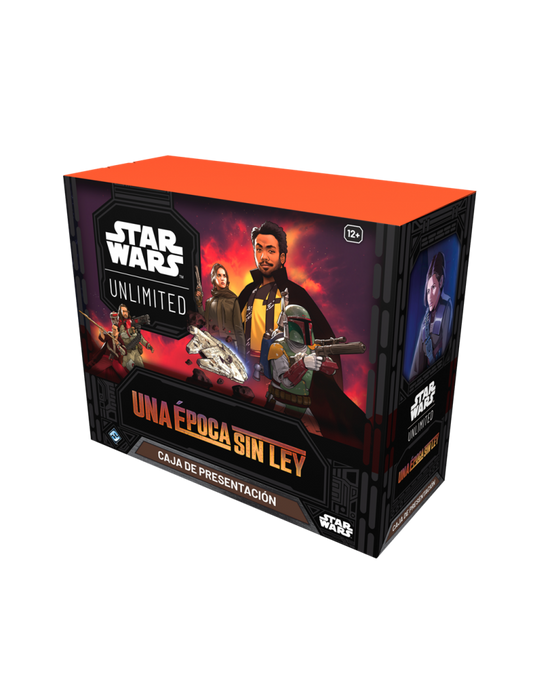 Star Wars Unlimited: Una época sin ley - Caja de presentación (Castellano)