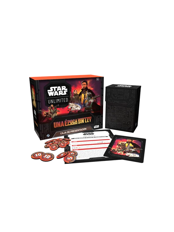 Star Wars Unlimited: Una época sin ley - Caja de presentación (Castellano)