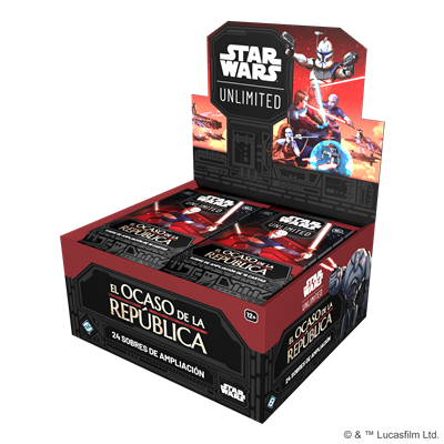 Star Wars Unlimited: El Ocaso de la República Display