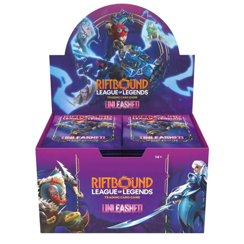 Riftbound: League of Legends TCG - Unleashed Booster Display (24 packs)