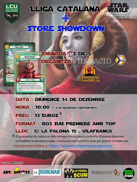 SWU: Secrets of Power Showdown + Liga Catalana